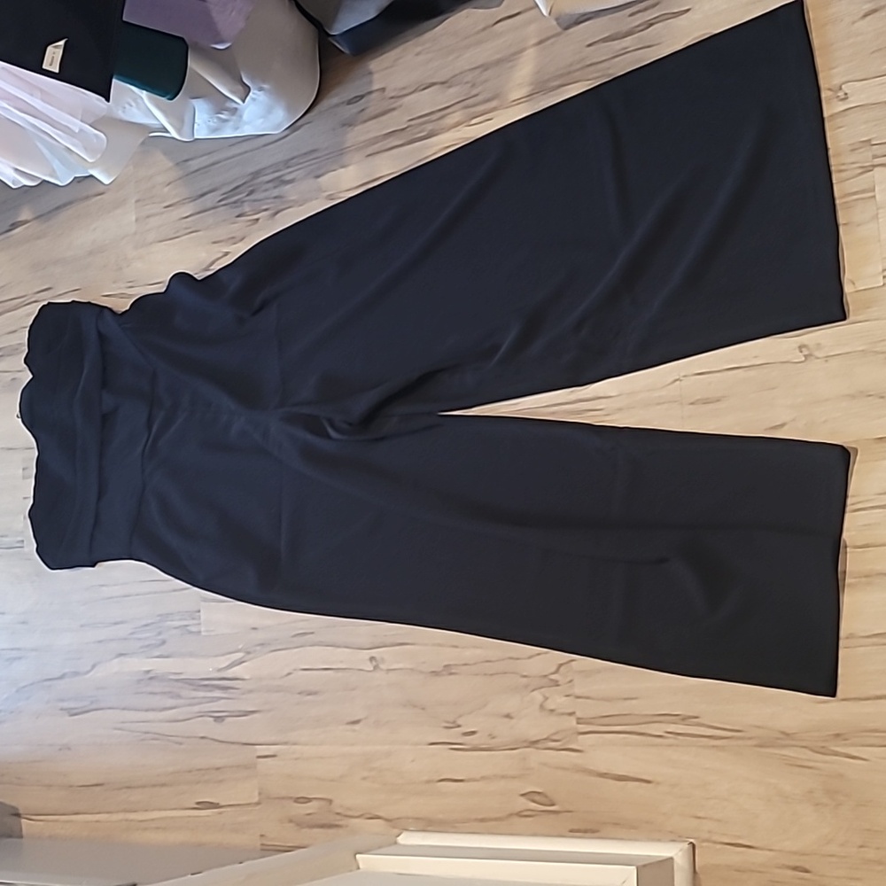 Elegant Black Strapless Jumpsuit